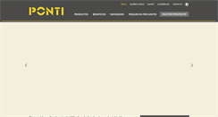 Desktop Screenshot of ponti.com.uy