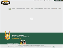 Tablet Screenshot of ponti.com
